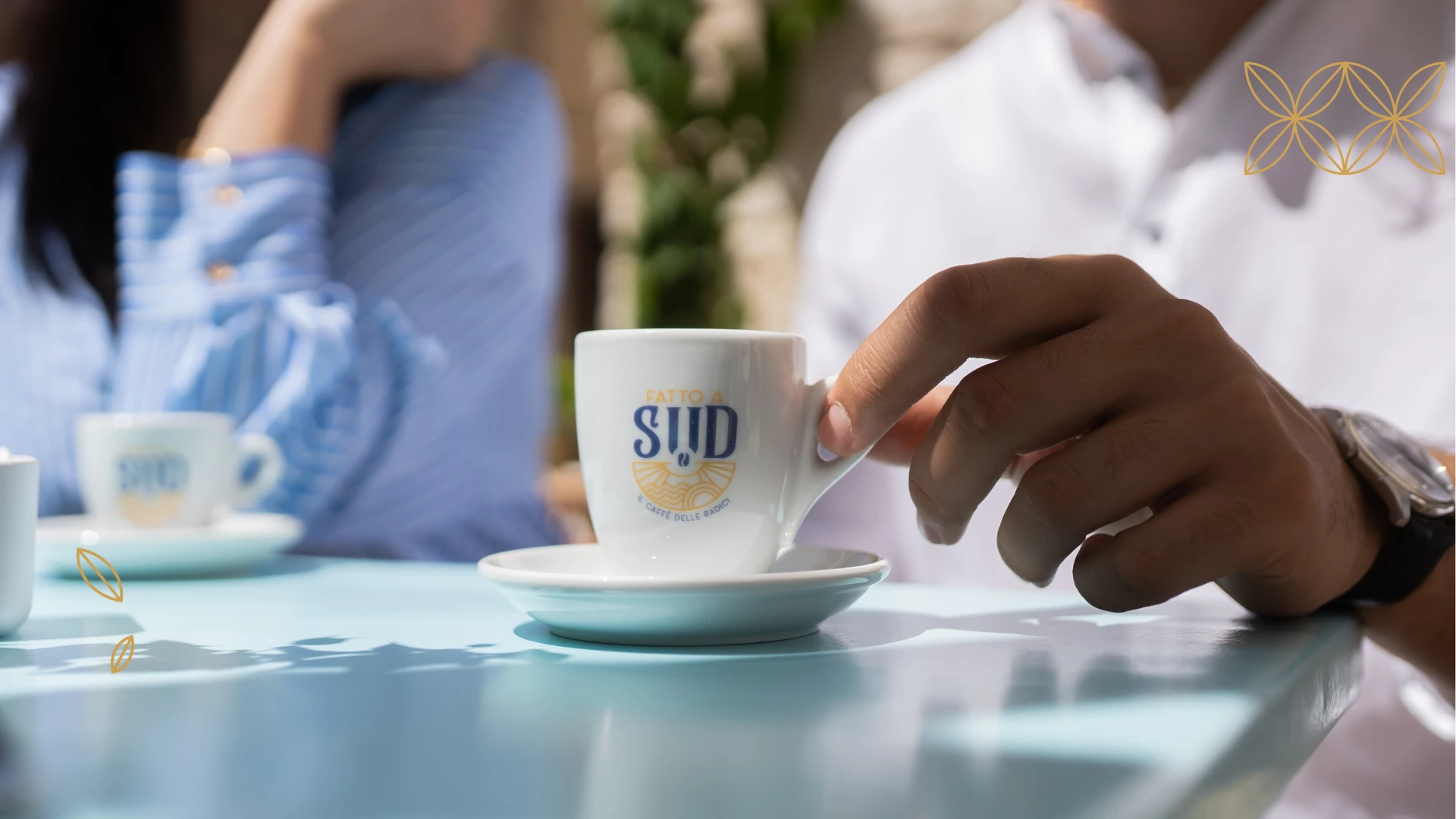 tazzina di caffè fatto a sud